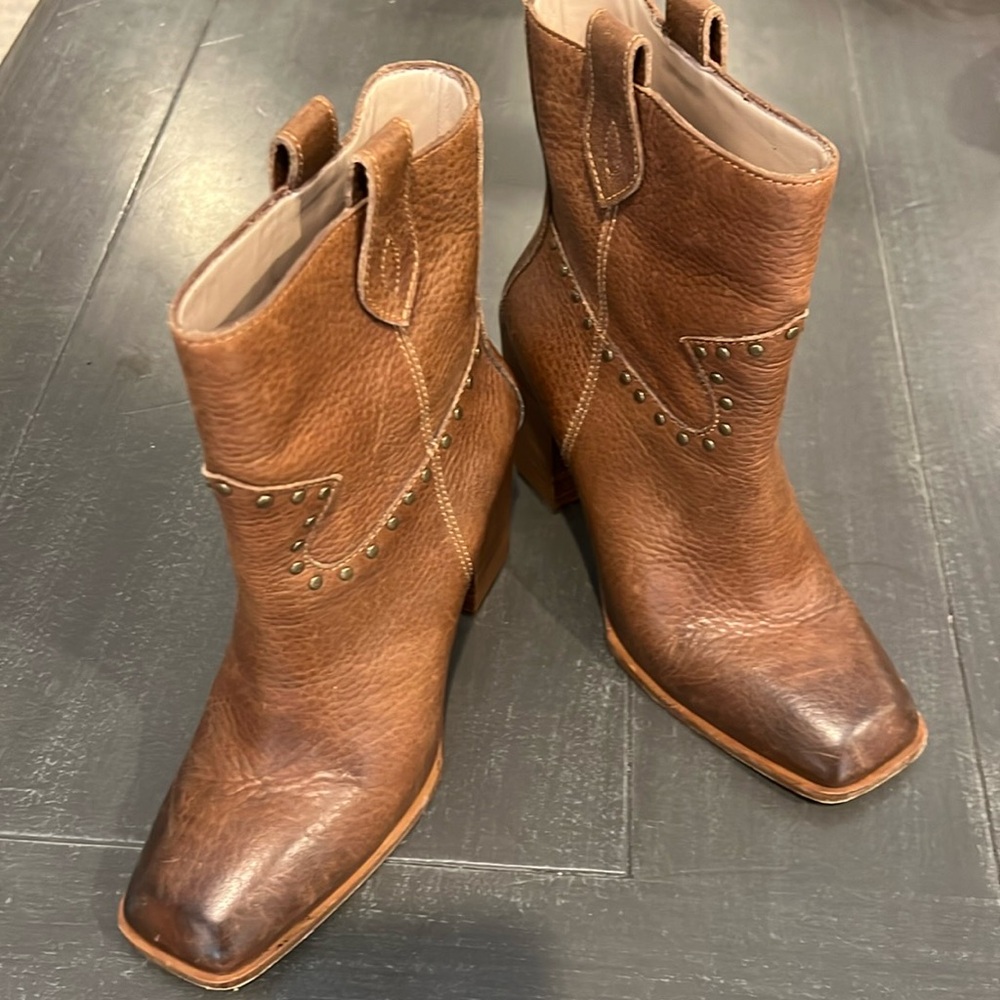 PAIGE Ashley Studded Western Boot